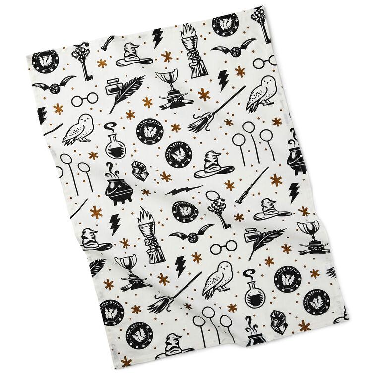 Hallmark Harry Potter™ Wizarding World™ Icons Tea Towel