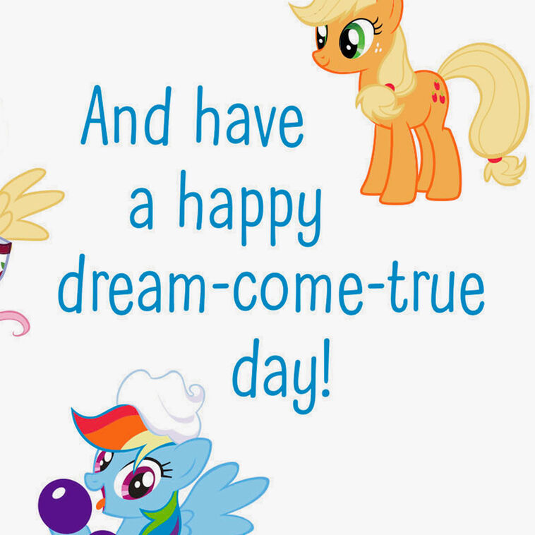 Hallmark Hasbro® My Little Pony® Pinkie Pie™ Cupcake Birthday Card For Niece