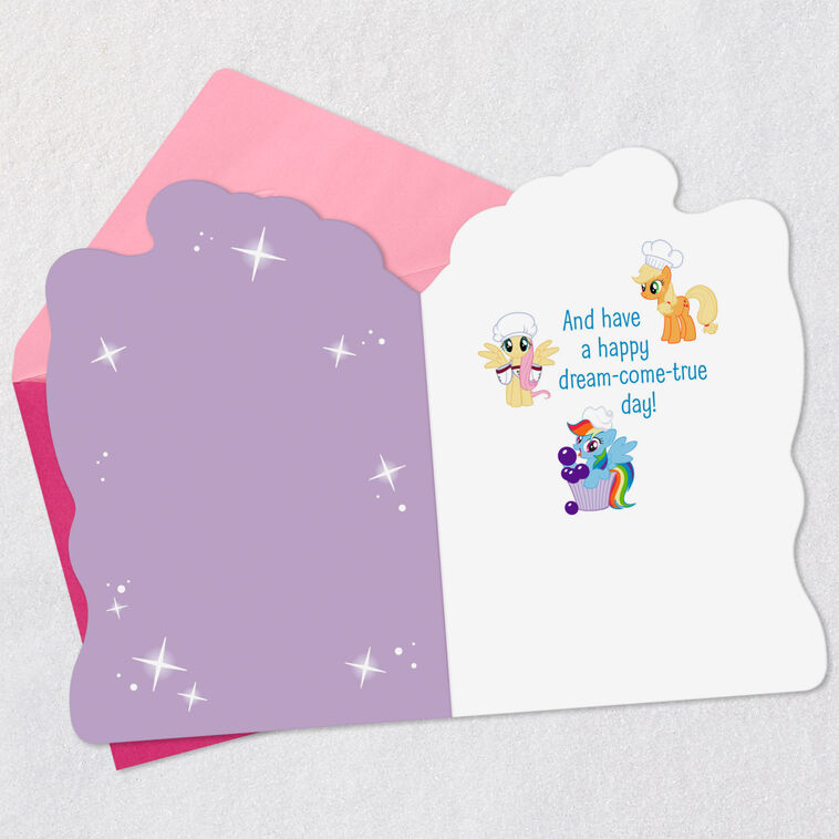Hallmark Hasbro® My Little Pony® Pinkie Pie™ Cupcake Birthday Card For Niece