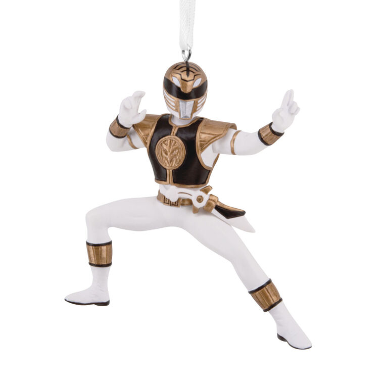 hallmark Hasbro® Power Rangers® White Ranger Hallmark Ornament