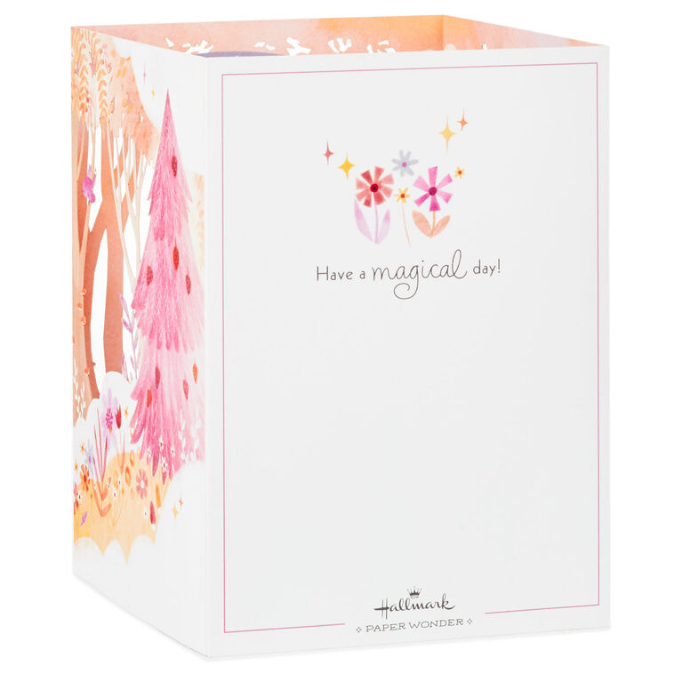 Hallmark Have A Magical Day 3D Pop-Up Birthday Card