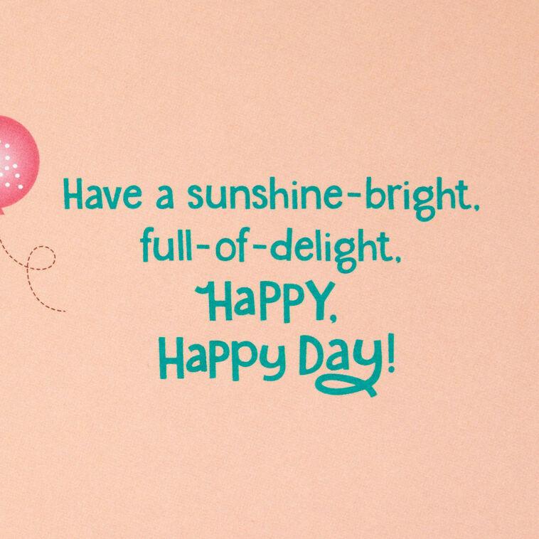 Hallmark Have A Sunshine-Bright Day First Birthday Card