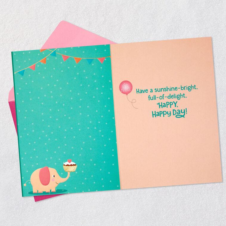 Hallmark Have A Sunshine-Bright Day First Birthday Card