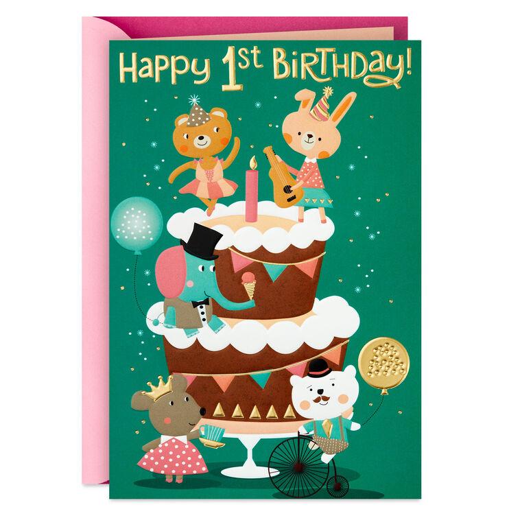 hallmark Have a Sunshine-Bright Day First Birthday Card