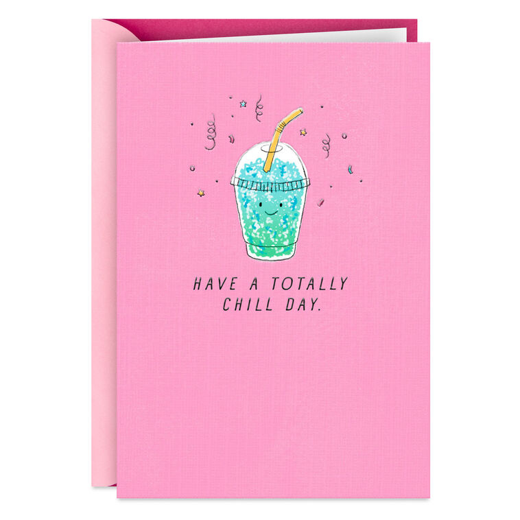 hallmark Have a Totally Chill Day Birthday Card for Kids