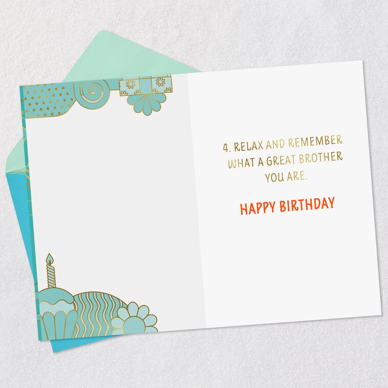 Hallmark Have Fun And Relax Today Birthday Card For Brother