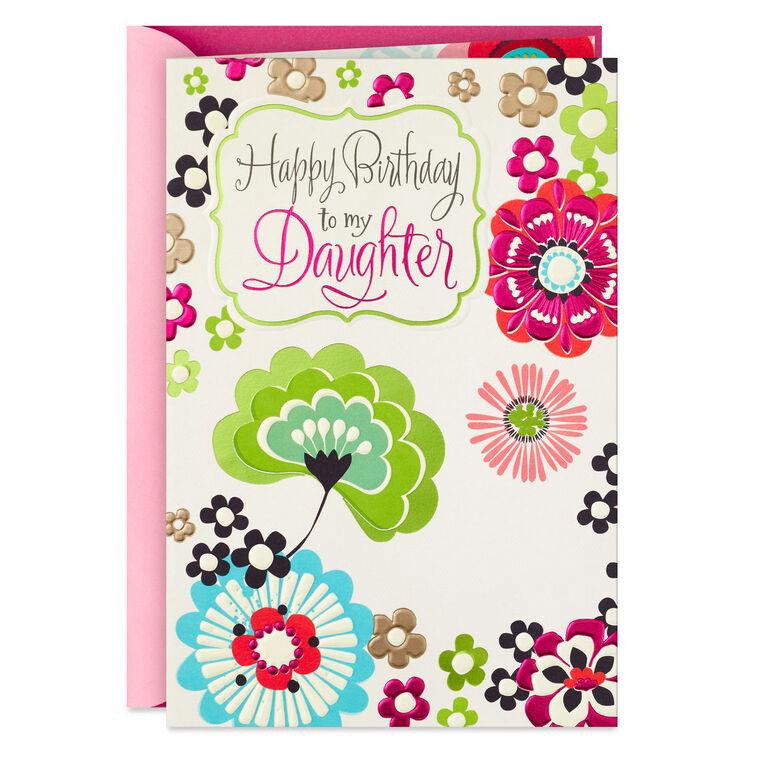 hallmark Have the Happiest Birthday Ever Birthday Card for Daughter