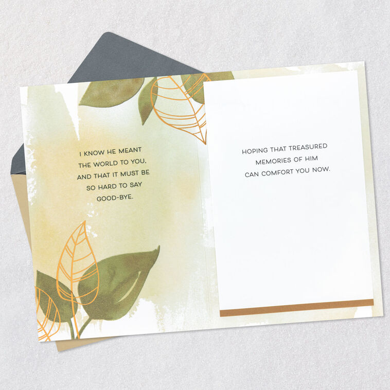 Hallmark He Was A Great Man Sympathy Card For Loss Of Grandfather