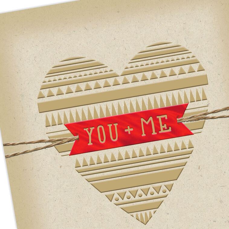 Hallmark Hearts Belong Together Romantic Sweetest Day Card