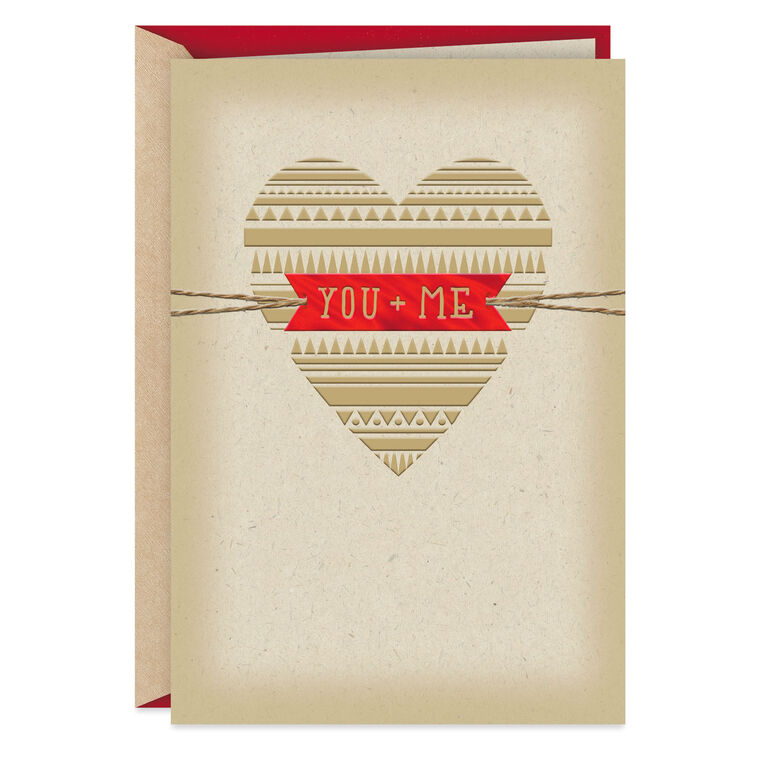 hallmark Hearts Belong Together Romantic Sweetest Day Card