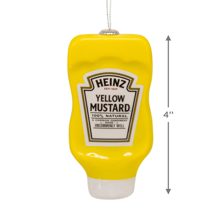 Hallmark Heinz™ Mustard Bottle Shatterproof Hallmark Ornament