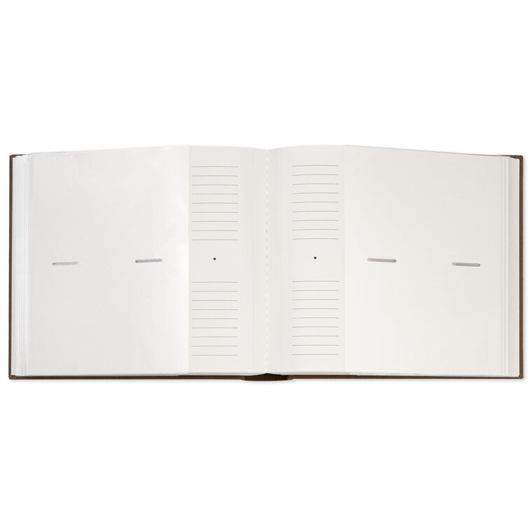Hallmark Held In Our Hearts Forever Taupe Linen Photo Album
