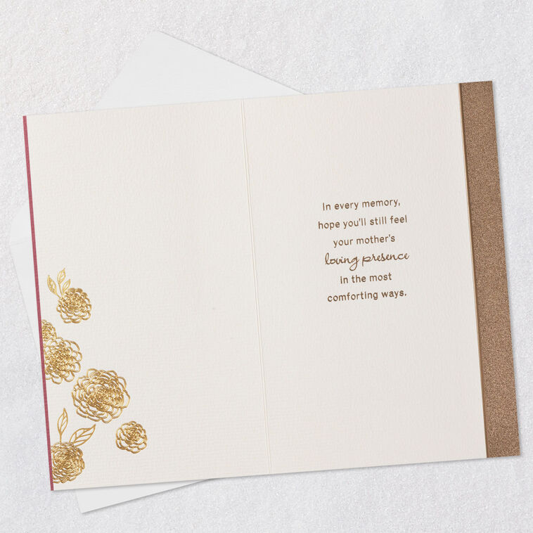 Hallmark Her Laugh And Spirit Sympathy Card For Loss Of Mother