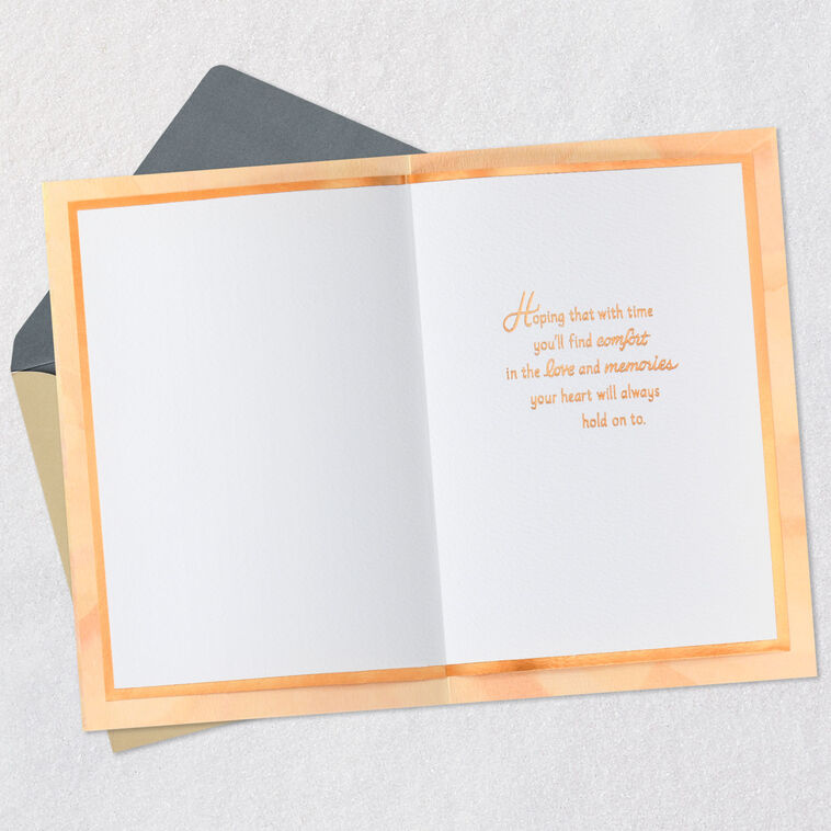 Hallmark Her Love Is Always With You Loss Of Mother Sympathy Card
