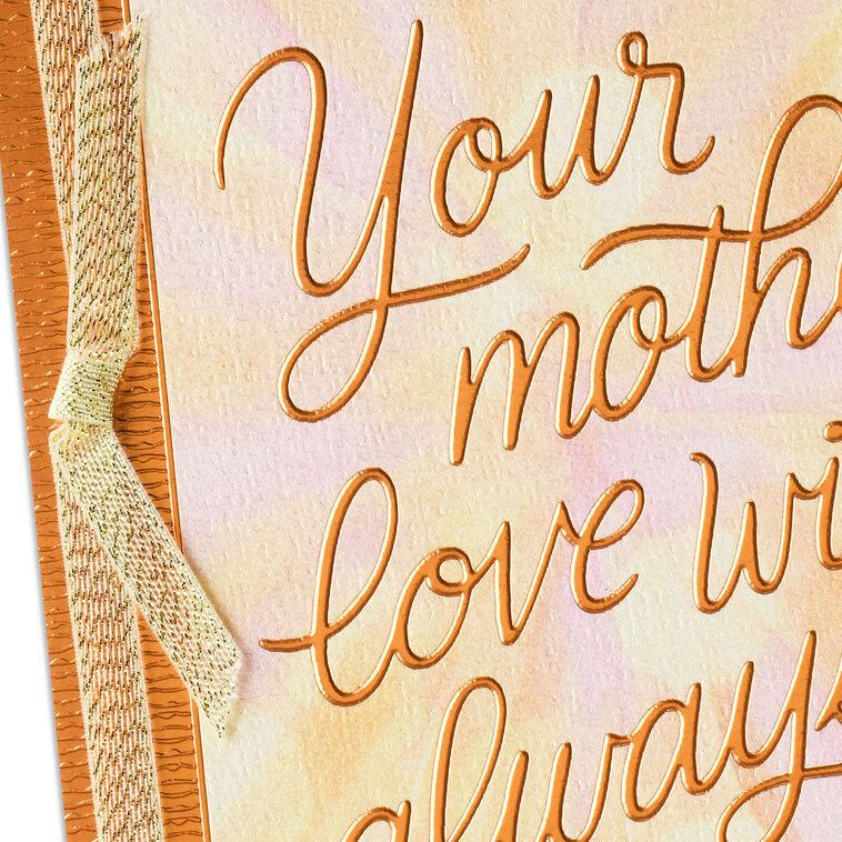 Hallmark Her Love Is Always With You Loss Of Mother Sympathy Card