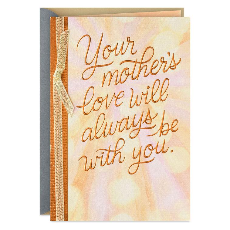 hallmark Her Love Is Always with You Loss of Mother Sympathy Card