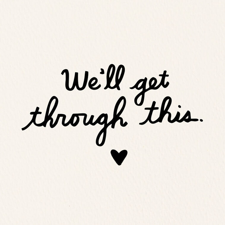 Hallmark Here For You And Everything Encouragement Card