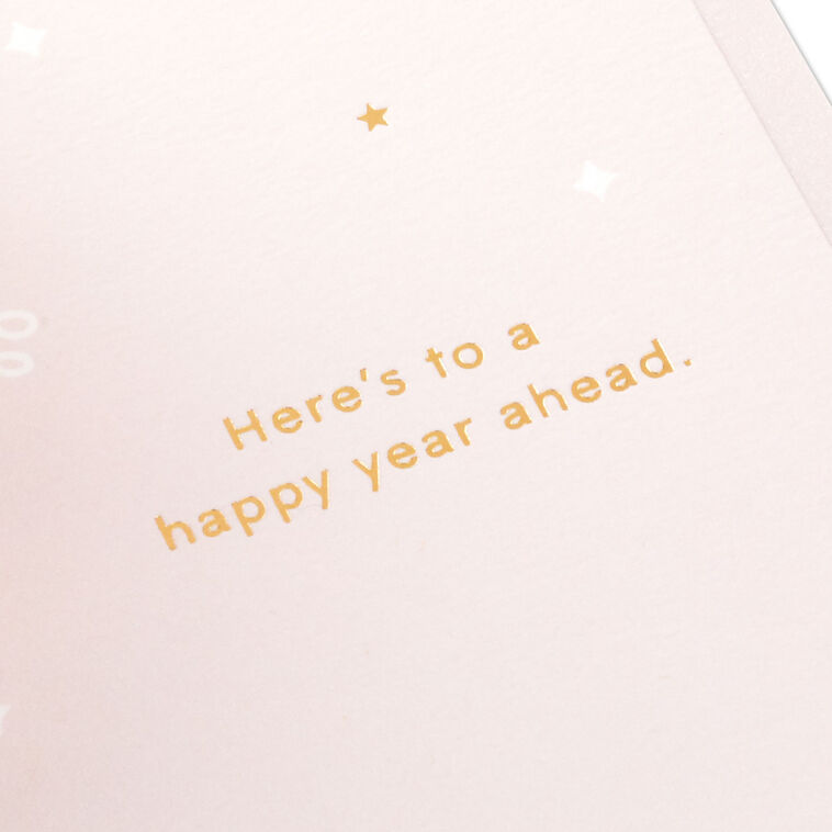 Hallmark Here's To A Happy Year Ahead 3D Pop-Up Birthday Card