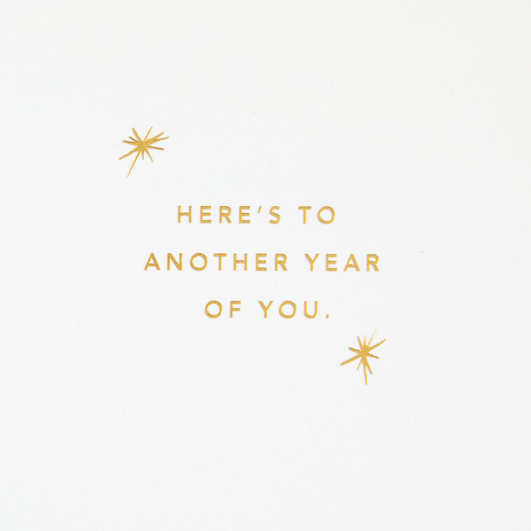 Hallmark Here's To Another Year Of You Birthday Card