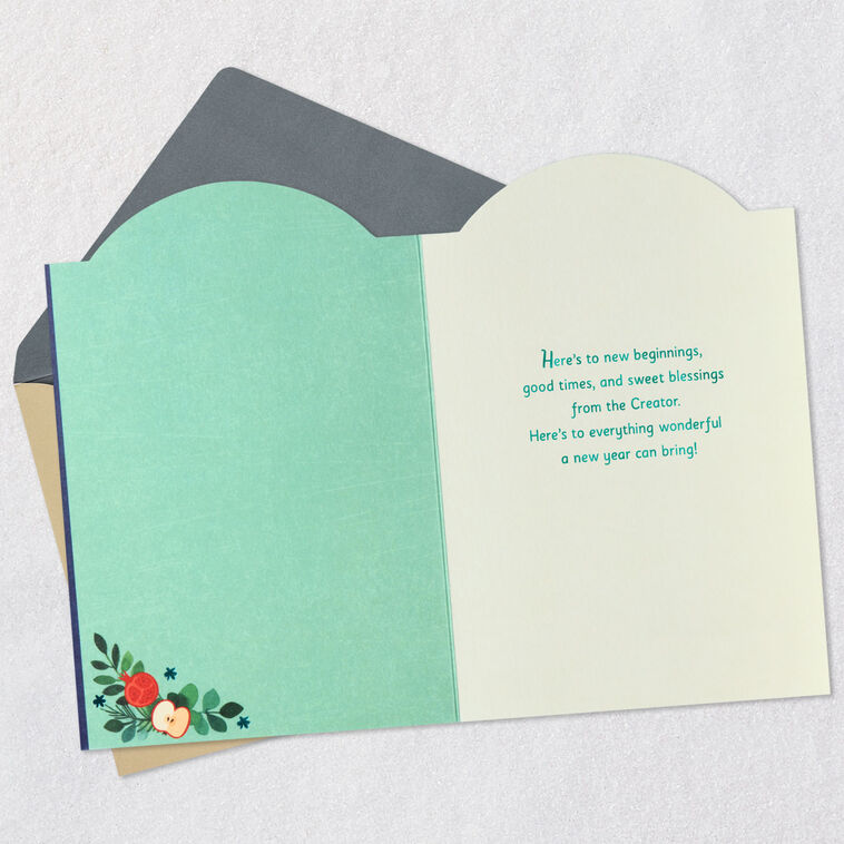 Hallmark Here's To New Beginnings Rosh Hashanah Card