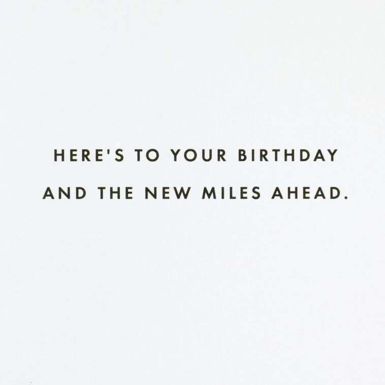 Hallmark Here's To Your Epic Adventure Birthday Card
