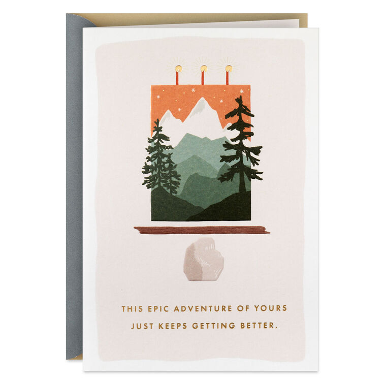 hallmark Here's to Your Epic Adventure Birthday Card