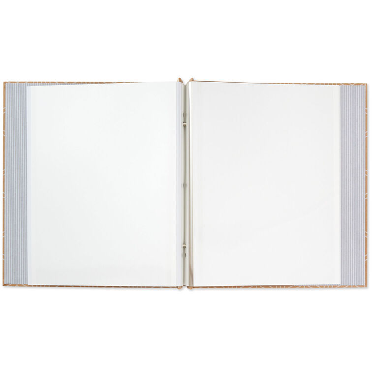 Hallmark Hexagons On Kraft Large Refillable Photo Album