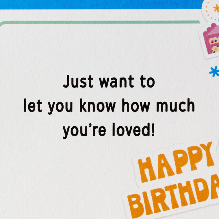Hallmark High Five Birthday Card For Kids With Decal