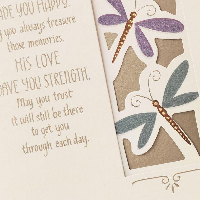 Hallmark His Love Is Yours Forever Sympathy Card For Loss Of Husband