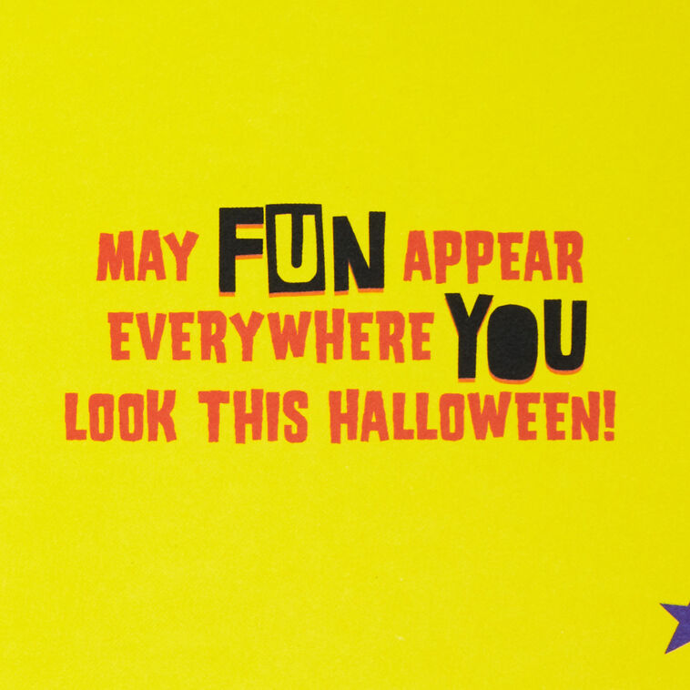 Hallmark Hocus Pocus Musical Halloween Card With Light