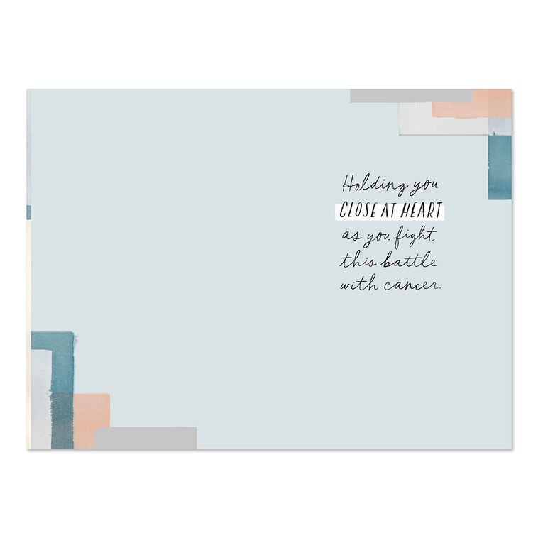 Hallmark Hold On To Strength Hope Love Cancer Support Card