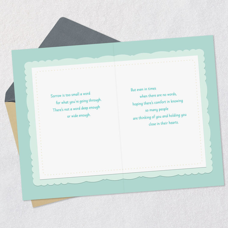 Hallmark Holding You Close In Heart Sympathy Card For Loss Of Child