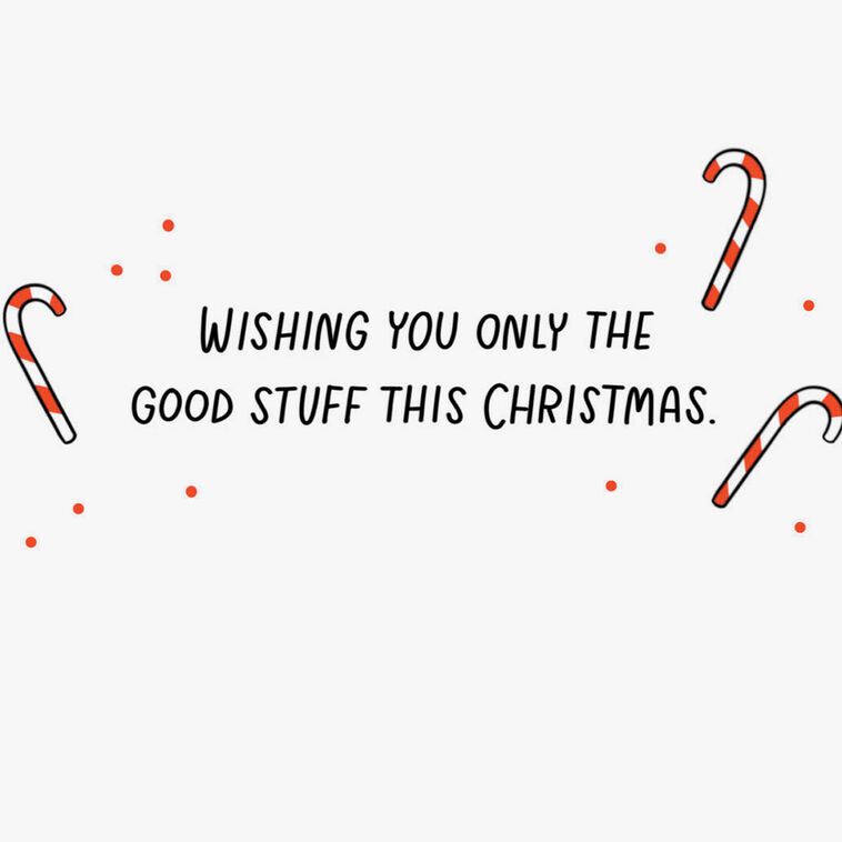 Hallmark Holiday Horror Stockings Funny Christmas Card