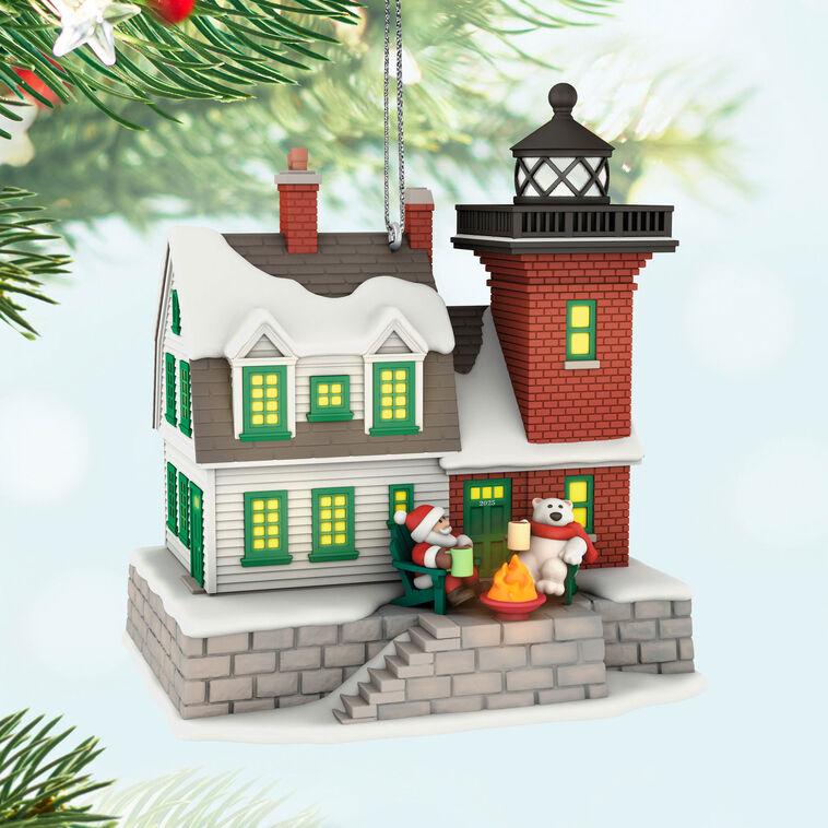 Hallmark Holiday Lighthouse 2025 Ornament With Light