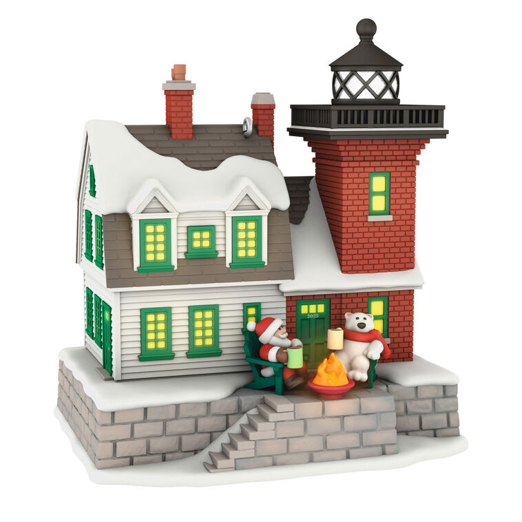 hallmark Holiday Lighthouse 2025 Ornament With Light