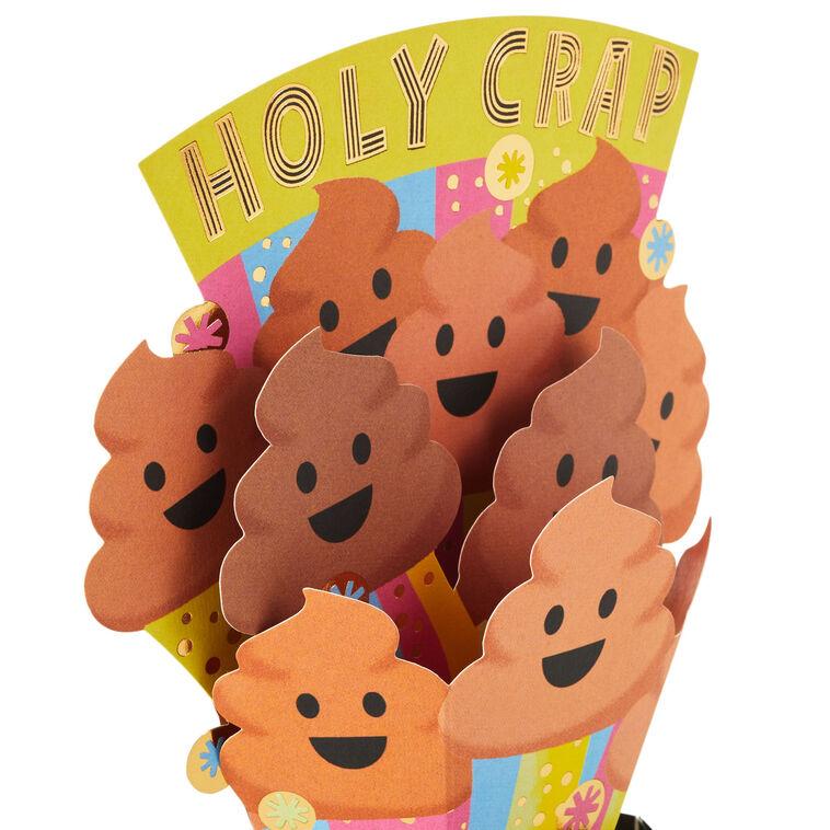Hallmark Holy Crap You're Awesome Funny Pop-Up Card