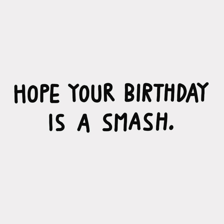 Hallmark Holy Guacamole Avocado Funny Birthday Card