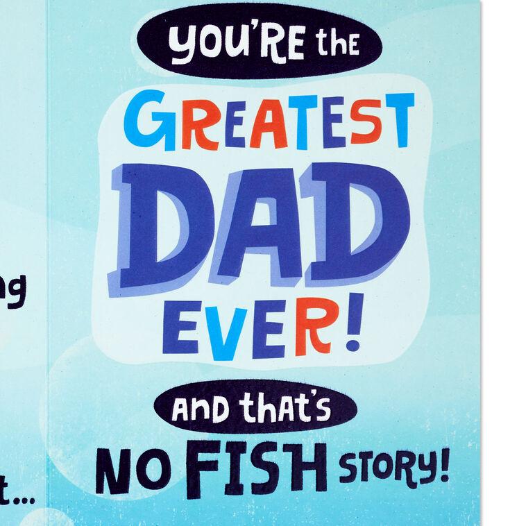 Hallmark Holy Mackerel Fishing Funny Birthday Card For Dad