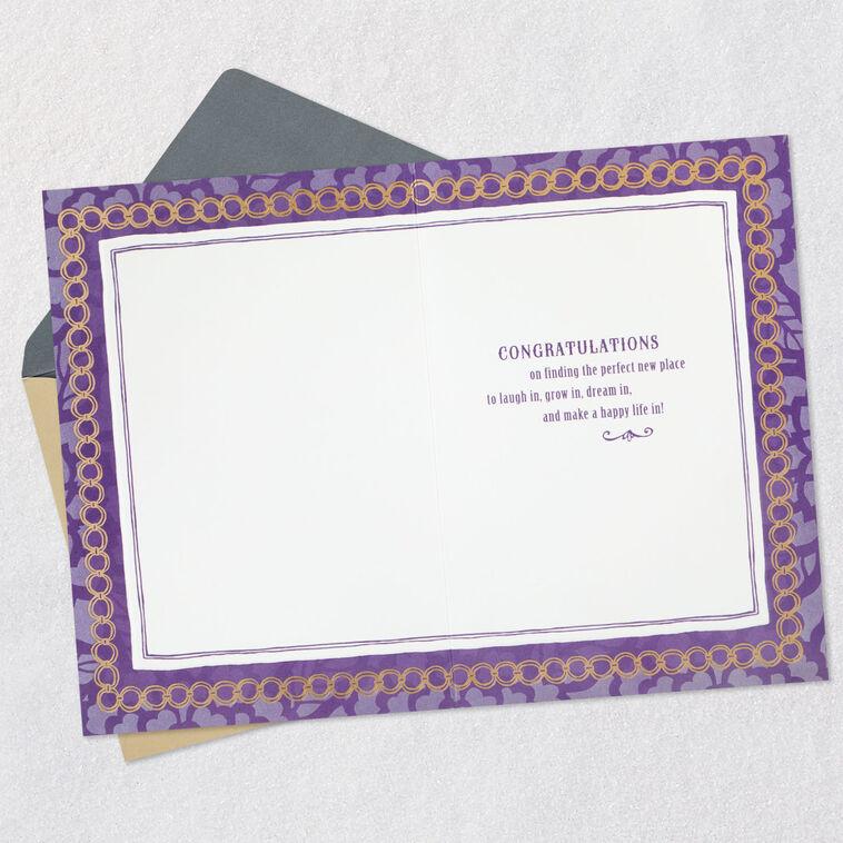 Hallmark Home Is Where You Hang Your Dreams New Home Card