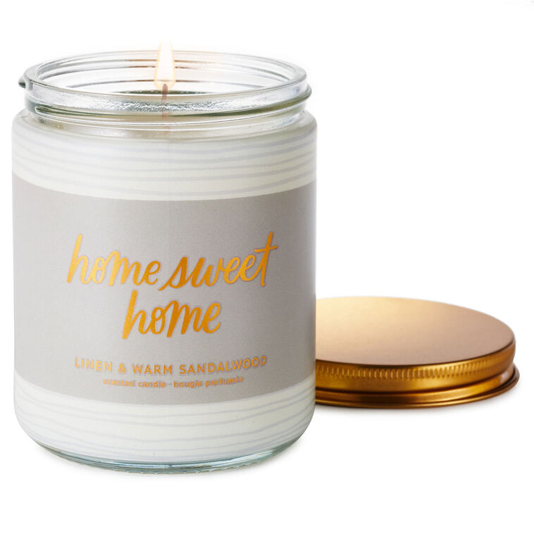 Hallmark Home Sweet Home Scented Single-Wick Jar Candle 7 Oz