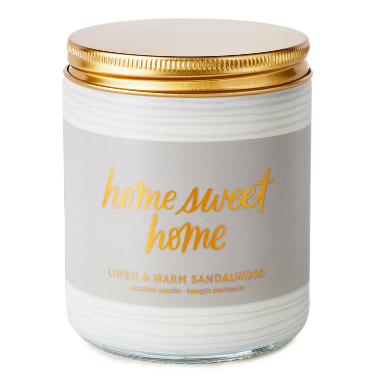hallmark Home Sweet Home Scented Single-Wick Jar Candle 7 oz
