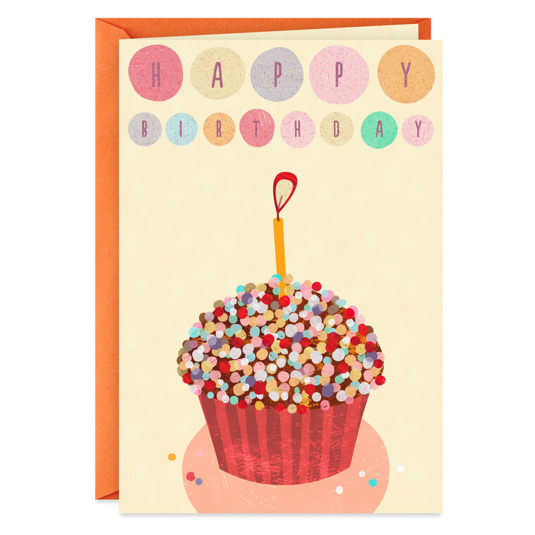 hallmark Hope All Your Wishes Come True Birthday Card