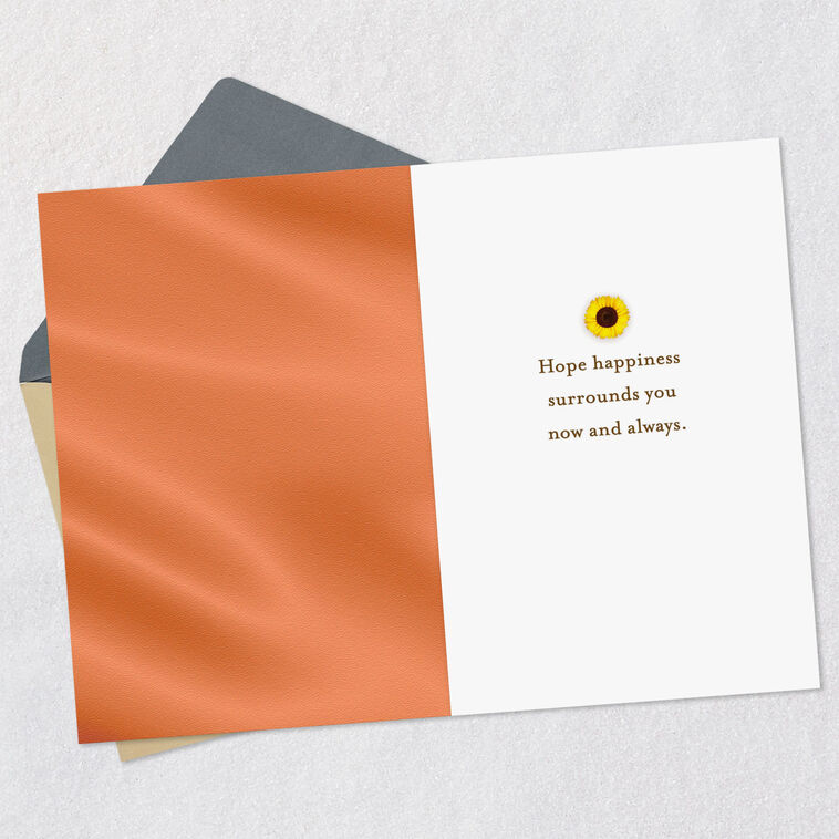 Hallmark Hope Happiness Surrounds You Thanksgiving Card