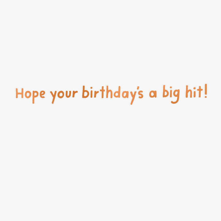 Hallmark Hope It's A Big Hit Cussing Piñata Gift Card Greeting Funny Birthday Card