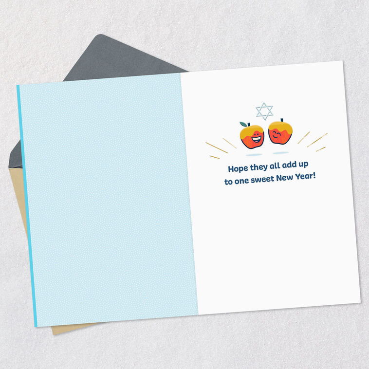 Hallmark Hope It's A Sweet New Year Rosh Hashanah Card