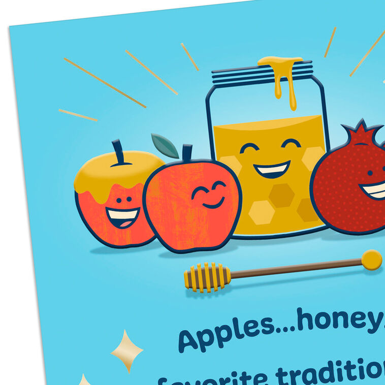 Hallmark Hope It's A Sweet New Year Rosh Hashanah Card
