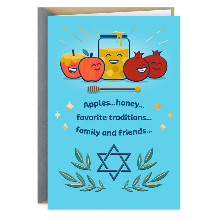 hallmark Hope It's a Sweet New Year Rosh Hashanah Card
