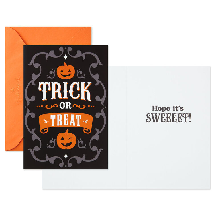 Hallmark Hope It's Sweet Vintage Style Halloween Cards Pack Of 6