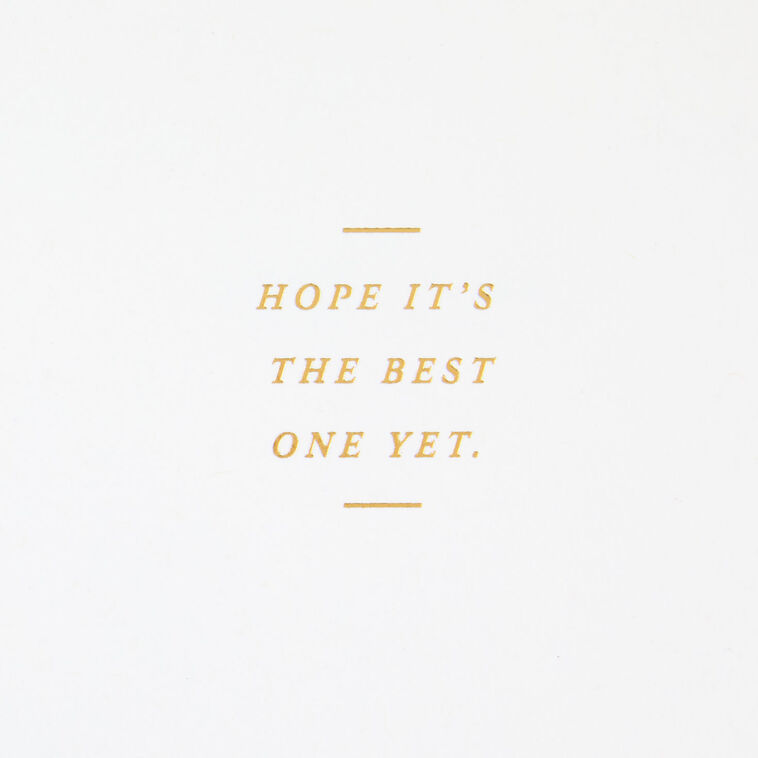 Hallmark Hope It's The Best One Yet Birthday Card For Dad