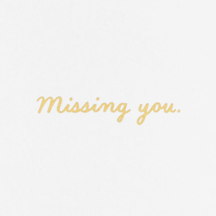 Hallmark Hope To See You Smile-to-Smile Soon Miss You Card